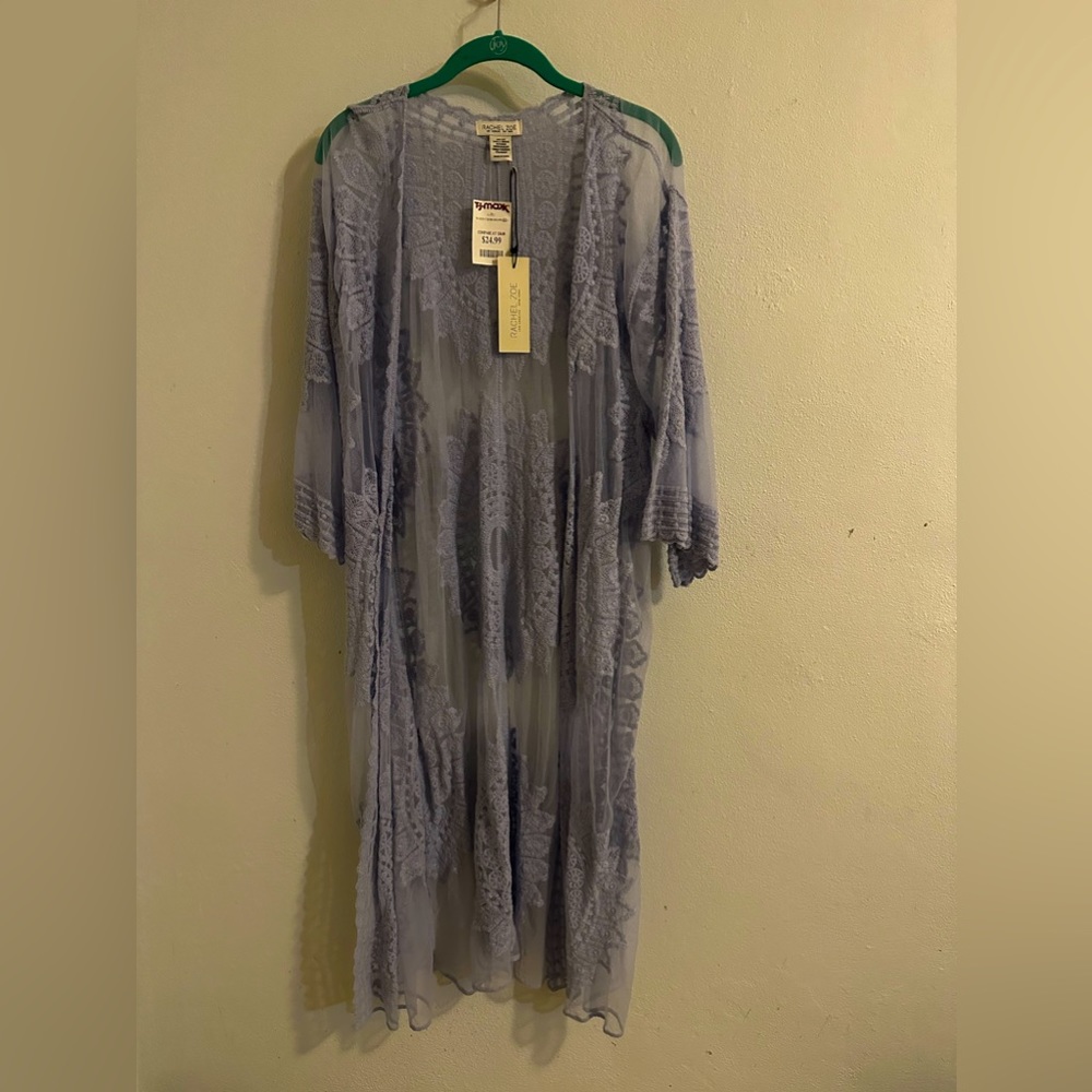 Shear blue Cardigan